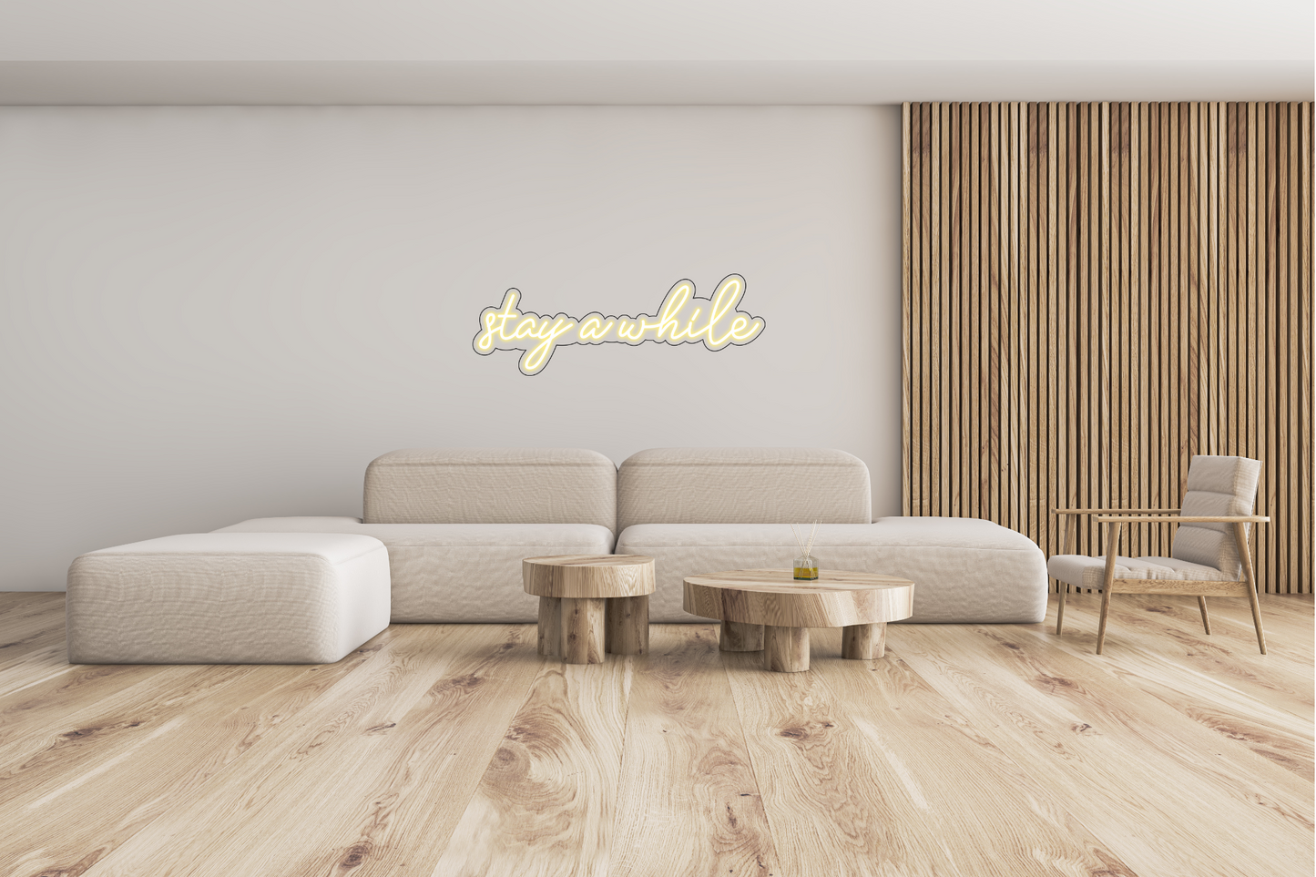 Stay a while X NeonWorld