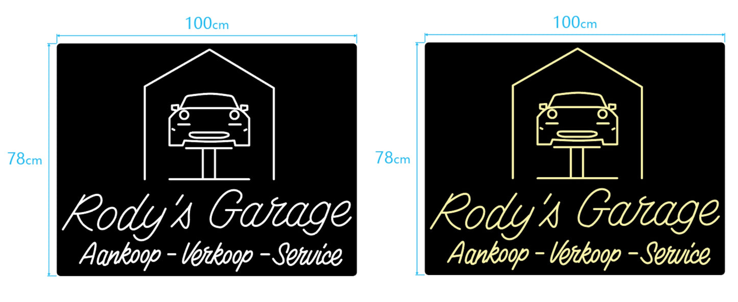 Rody's Garage x NeonWorld