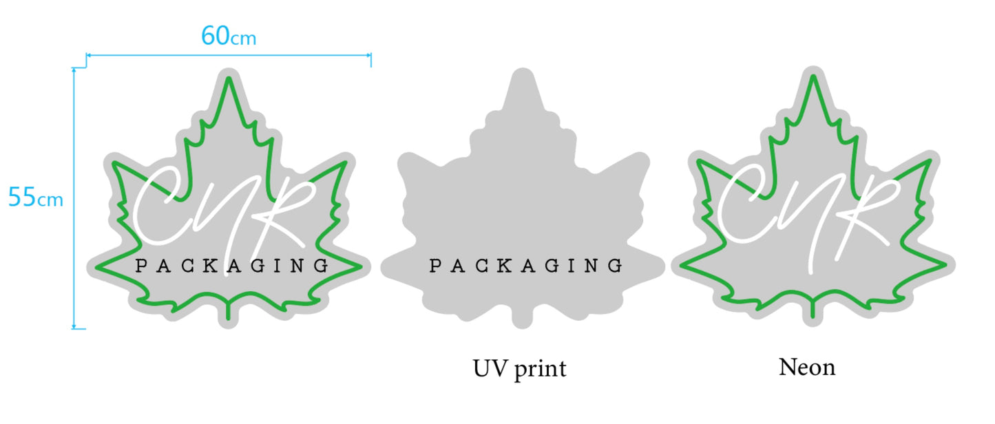 CNR packaging x NeonWorld