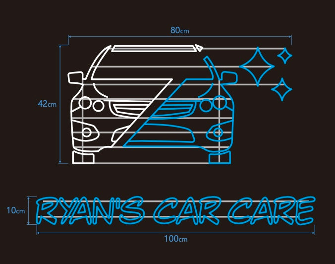 Ryan's Car Care x NeonWorld