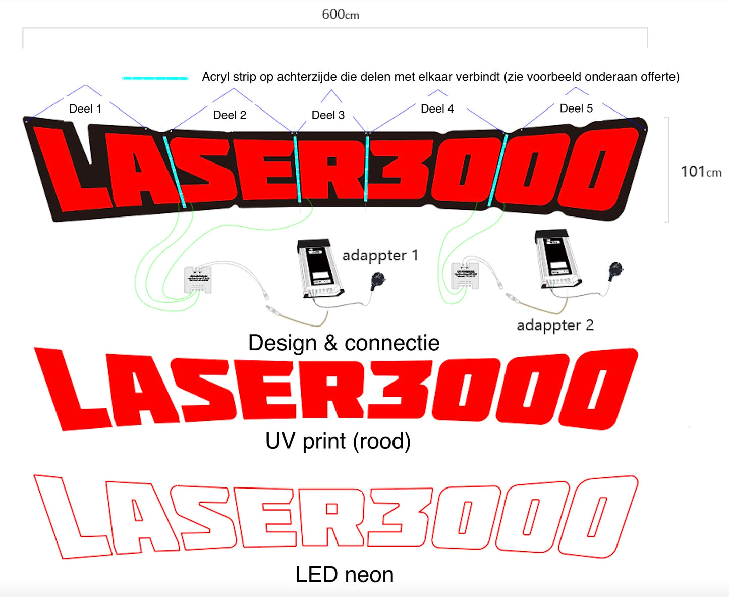 Laser3000 X NeonWorld