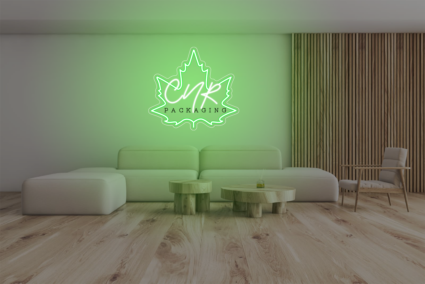 CNR packaging x NeonWorld