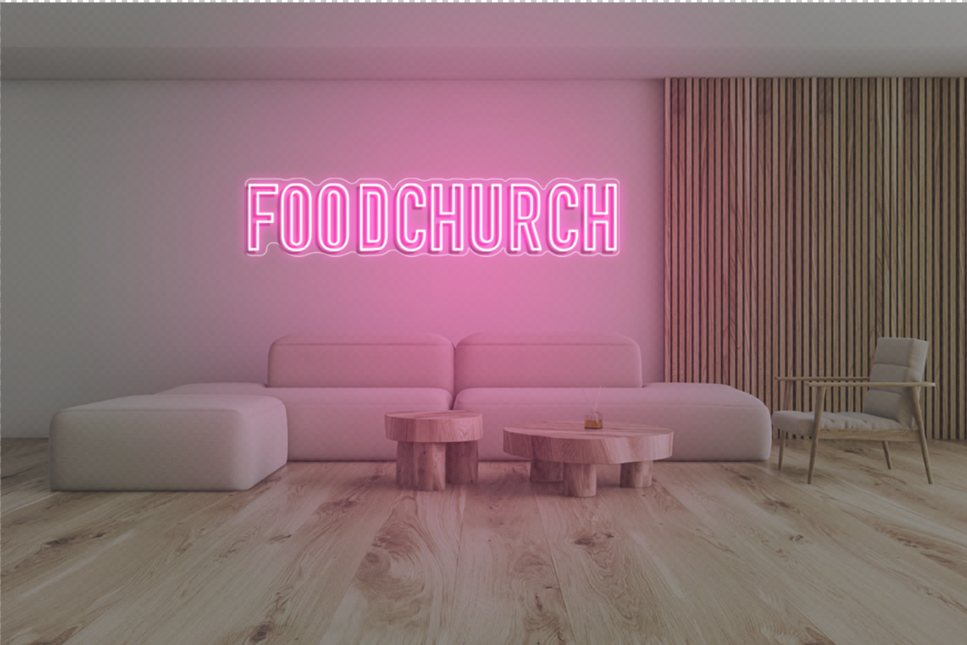 Foodchurch X NeonWorld
