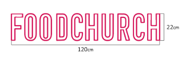 Foodchurch X NeonWorld
