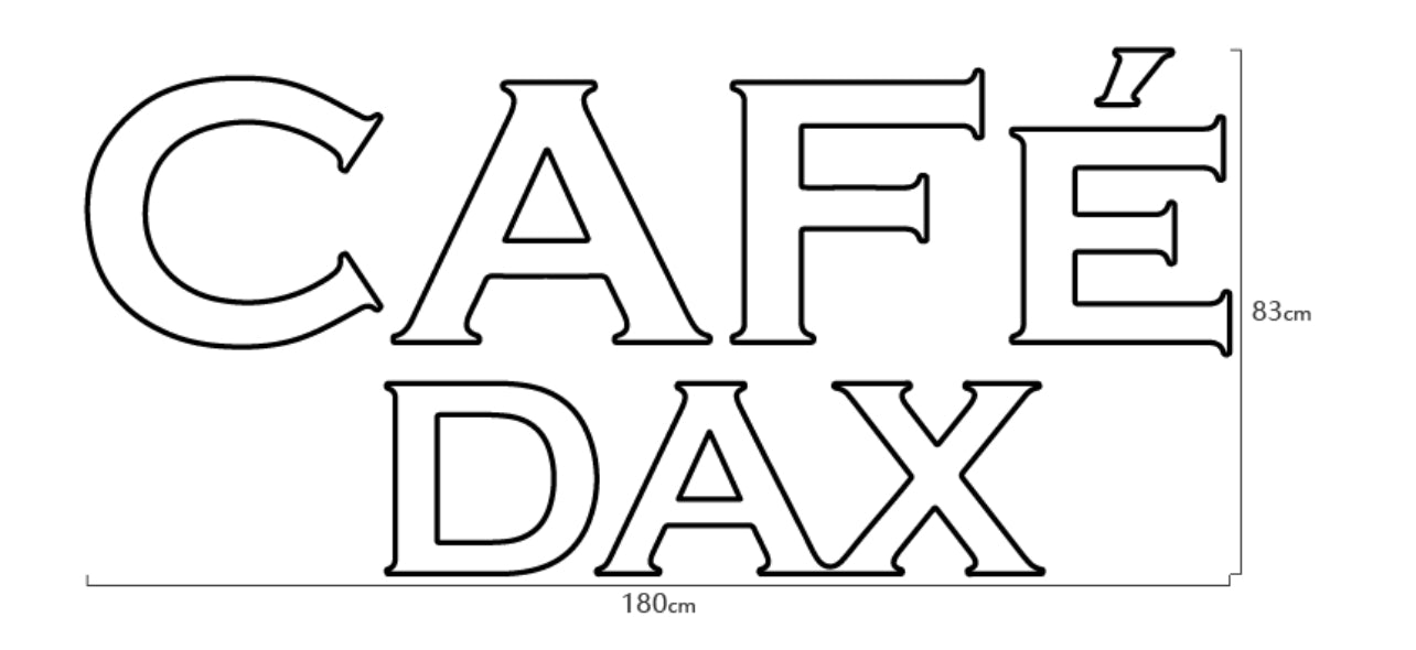Café Dax x NeonWorld