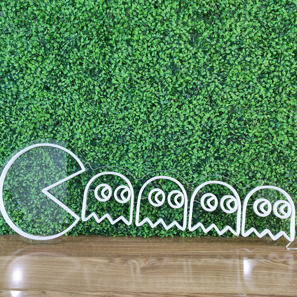 Led neon sign - Led neon bord - op maat gemaakt - custom - meerdere kleuren - figure(s) - Pacman led neon sign