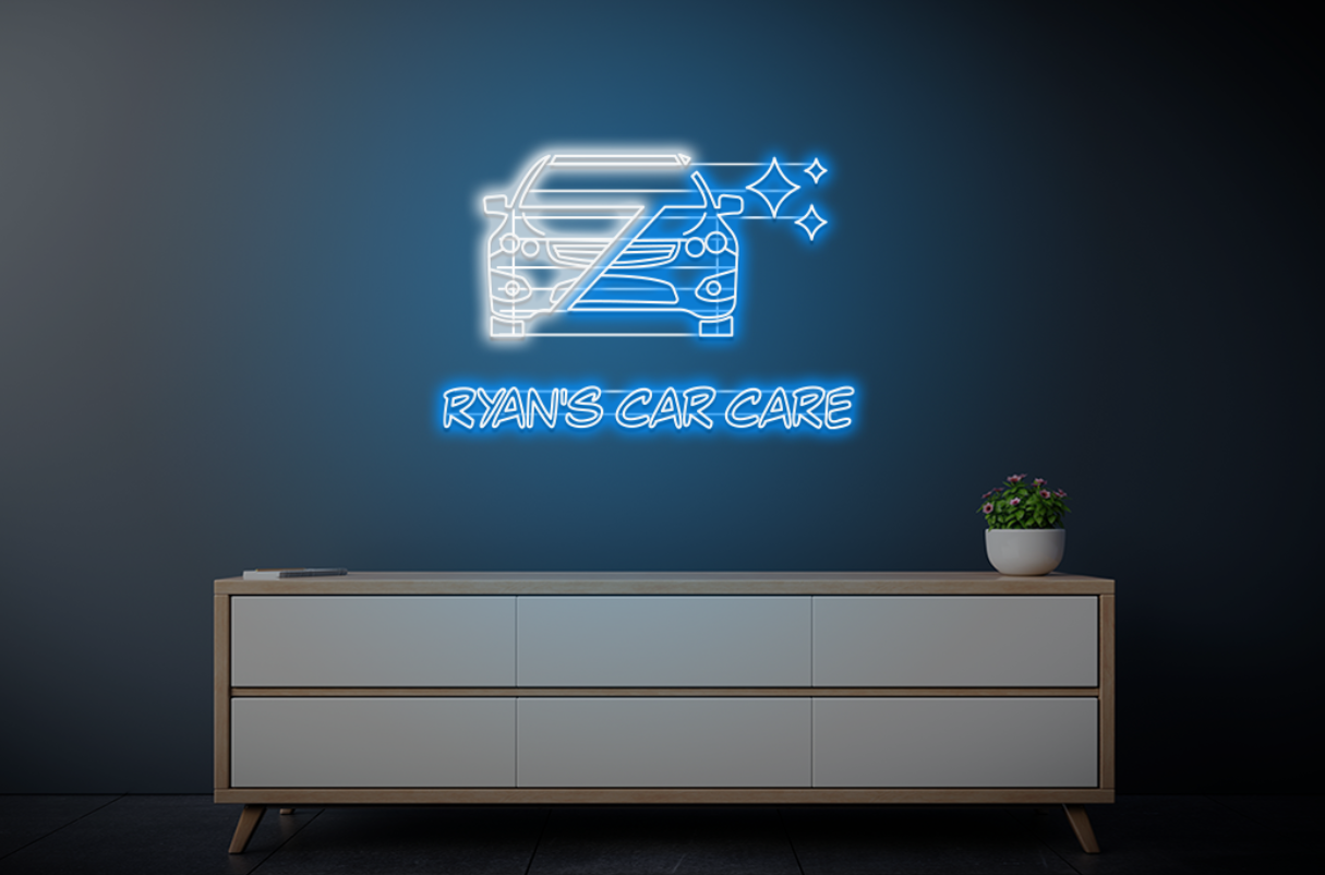 Ryan's Car Care x NeonWorld