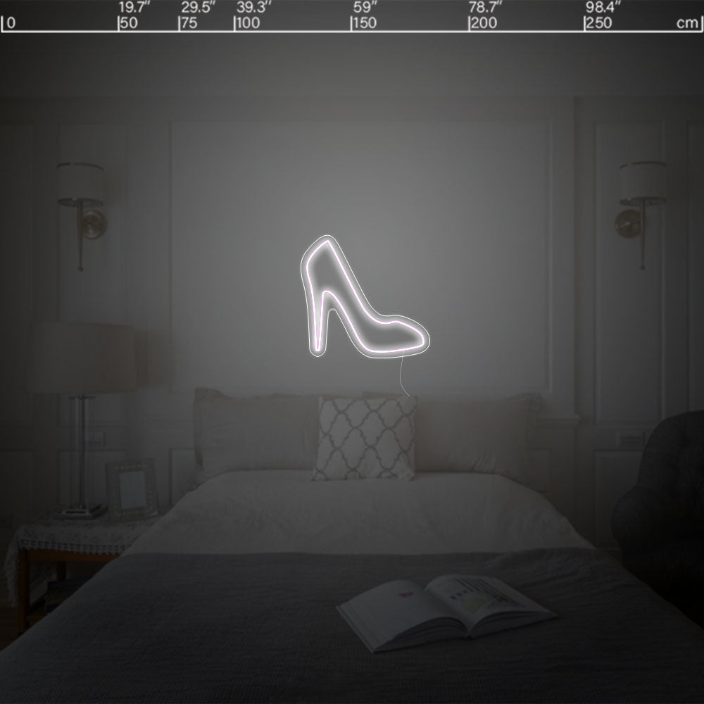 Led neon sign - Led neon bord - op maat gemaakt - custom - meerdere kleuren - figure(s) - High heels led neon sign