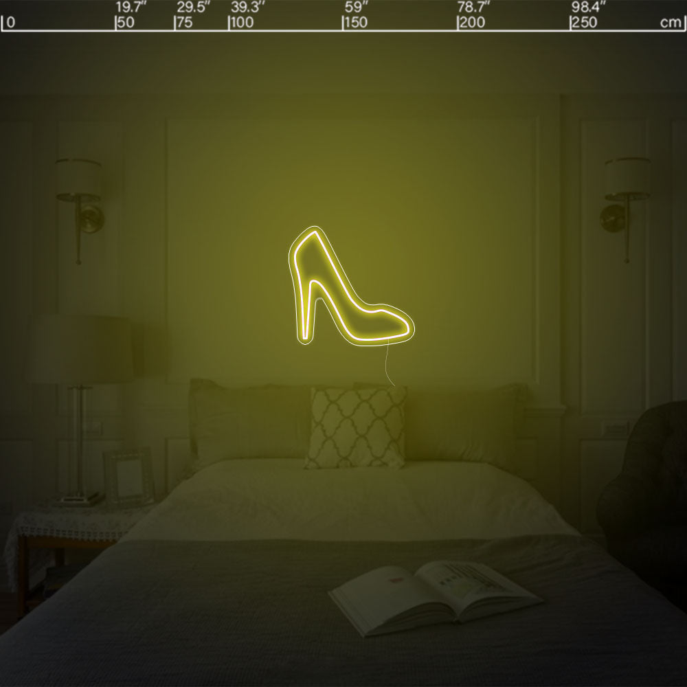 Led neon sign - Led neon bord - op maat gemaakt - custom - meerdere kleuren - figure(s) - High heels led neon sign