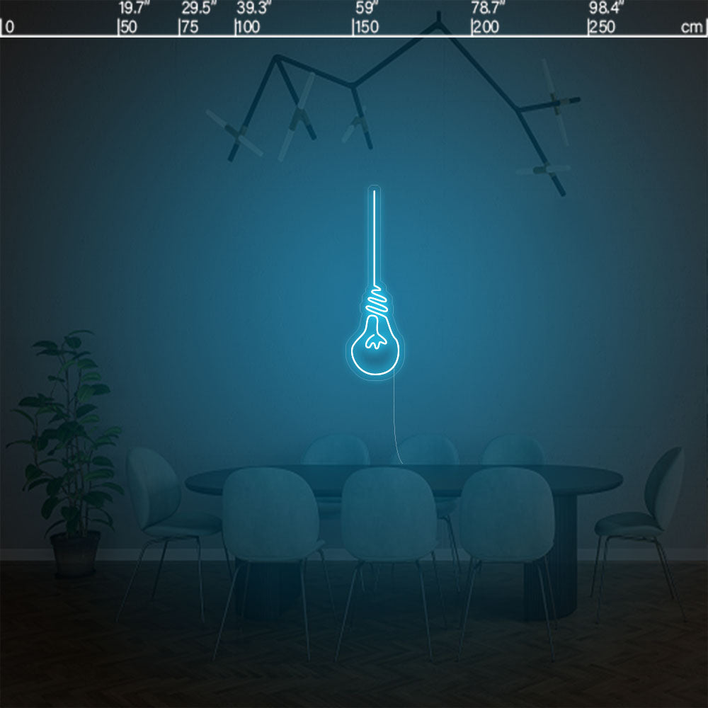 Led neon sign - Led neon bord - op maat gemaakt - custom - meerdere kleuren - figure(s) - Light bulb led neon sign