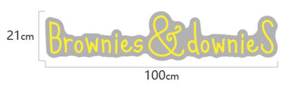 Brownies&downieS x NeonWorld
