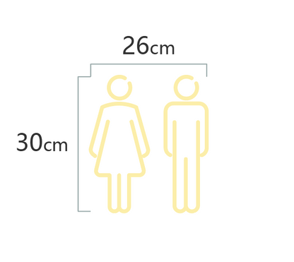 Wc Pictogram X NeonWorld