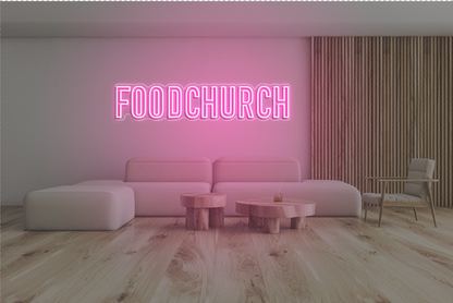 Foodchurch X NeonWorld