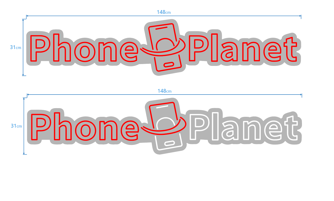 Phone Planet x NeonWorld