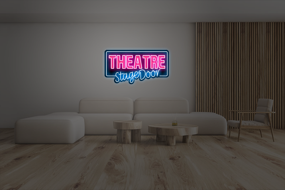 Theater Stage Door X NeonWorld