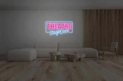 Theater Stage Door X NeonWorld