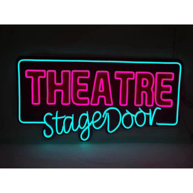 Theater Stage Door X NeonWorld