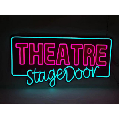 Theater Stage Door X NeonWorld