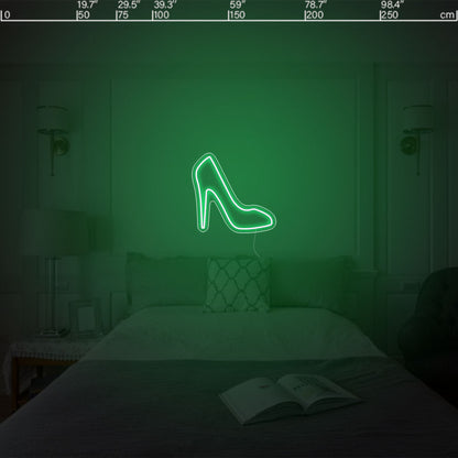 Led neon sign - Led neon bord - op maat gemaakt - custom - meerdere kleuren - figure(s) - High heels led neon sign 