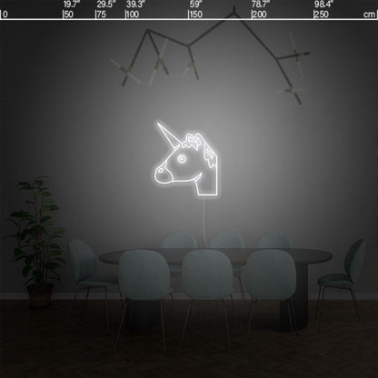 Led neon sign - Led neon bord - op maat gemaakt - custom - meerdere kleuren - figure(s) - Unicorn led neon sign 