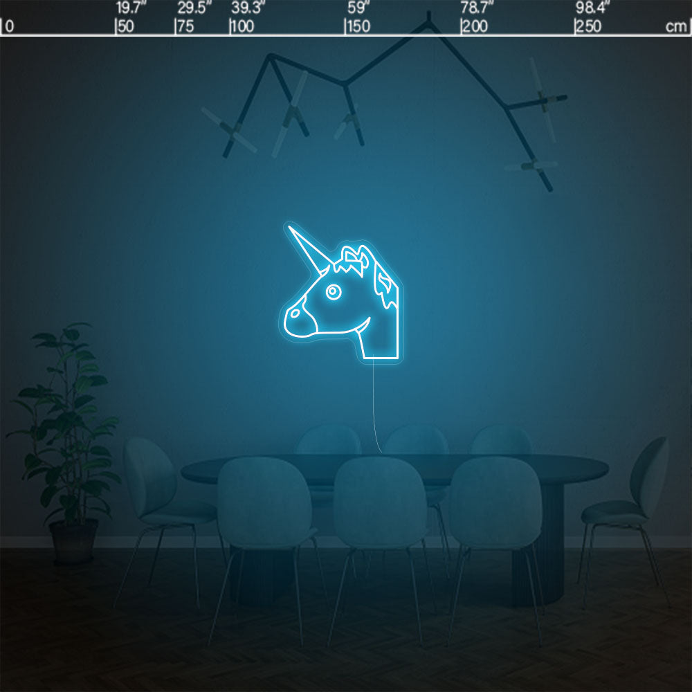 Led neon sign - Led neon bord - op maat gemaakt - custom - meerdere kleuren - figure(s) - Unicorn led neon sign 