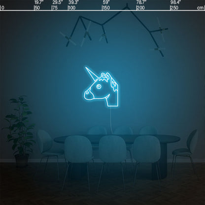 Led neon sign - Led neon bord - op maat gemaakt - custom - meerdere kleuren - figure(s) - Unicorn led neon sign 