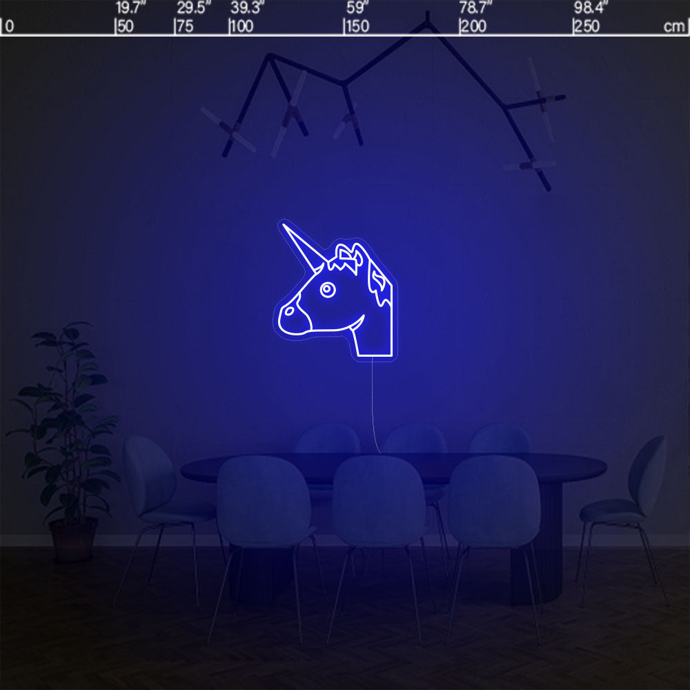 Led neon sign - Led neon bord - op maat gemaakt - custom - meerdere kleuren - figure(s) - Unicorn led neon sign 