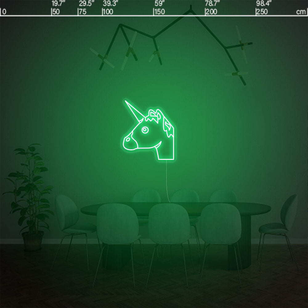 Led neon sign - Led neon bord - op maat gemaakt - custom - meerdere kleuren - figure(s) - Unicorn led neon sign 