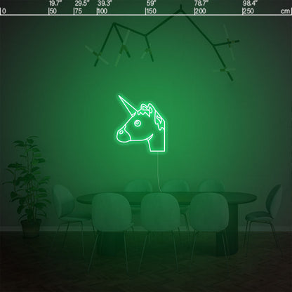 Led neon sign - Led neon bord - op maat gemaakt - custom - meerdere kleuren - figure(s) - Unicorn led neon sign 